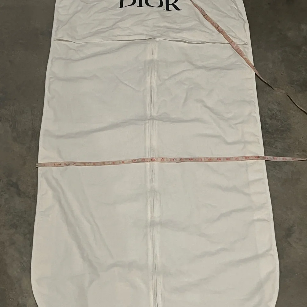 Authentic Dior Ivory Garment Cover no damages